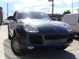 Dark Teal Metallic Porsche Cayenne in 2005