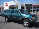 1997 Sierra Green Pearl Metallic Toyota T100 Truck SR5 Extended Cab 4x4 #29200898