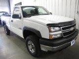 2006 Summit White Chevrolet Silverado 2500HD LS Regular Cab #29201525