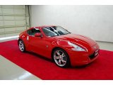 2009 Solid Red Nissan 370Z Sport Touring Coupe #29201186
