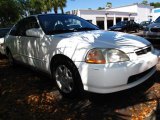 1998 Taffeta White Honda Civic EX Coupe #29200918
