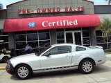 2006 Satin Silver Metallic Ford Mustang V6 Deluxe Coupe #29201068