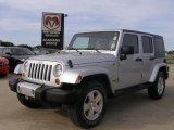 2009 Bright Silver Metallic Jeep Wrangler Unlimited Sahara 4x4 #29201234