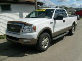 2004 Oxford White Ford F150 Lariat SuperCab 4x4 #29201292