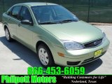 2007 Kiwi Green Metallic Ford Focus ZX4 SE Sedan #29201316