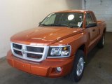 2010 Mango Tango Pearl Dodge Dakota Big Horn Extended Cab #29266022