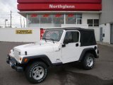 2004 Stone White Jeep Wrangler Sport 4x4 #29266031