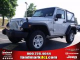 2010 Bright Silver Metallic Jeep Wrangler Sport 4x4 #29266180