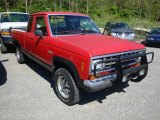 Red Ford Ranger in 1987