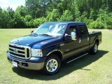 True Blue Metallic Ford F250 Super Duty in 2006