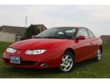 2002 Bright Red Saturn S Series SC2 Coupe #29265967