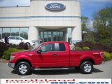 2010 Red Candy Metallic Ford F150 XLT SuperCab 4x4 #29265983