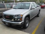 2010 Pure Silver Metallic GMC Canyon SLE Extended Cab #29266634