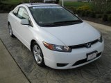 2007 Taffeta White Honda Civic EX Coupe #29266673