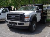 2010 Oxford White Ford F550 Super Duty XL Regular Cab 4x4 Dump Truck #29342568