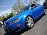 2007 Sprint Blue Pearl Effect Audi S6 5.2 quattro Sedan #29342153