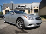 2008 Liquid Platinum Silver Infiniti G 37 S Sport Coupe #29342826