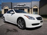 2008 Ivory Pearl White Infiniti G 37 Journey Coupe #29342827
