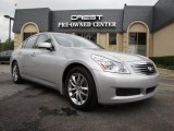 2008 Liquid Platinum Silver Infiniti G 35 Journey Sedan #29342829