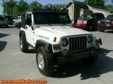 2003 Stone White Jeep Wrangler Rubicon 4x4 #29342497