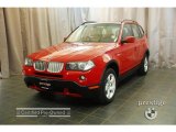 2008 Crimson Red BMW X3 3.0si #29342196