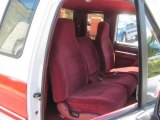 1996 Ford F150 XLT Extended Cab 4x4 Ruby Red Interior