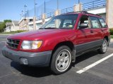 1999 Canyon Red Pearl Subaru Forester L #29342856