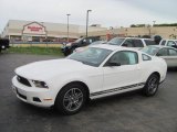 2010 Performance White Ford Mustang V6 Premium Coupe #29342365
