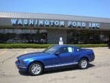 2007 Vista Blue Metallic Ford Mustang V6 Deluxe Coupe #29342696