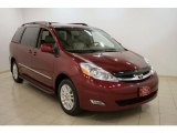 2008 Salsa Red Pearl Toyota Sienna Limited AWD #29342893