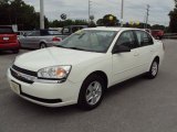 2005 White Chevrolet Malibu LS V6 Sedan #29342934