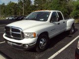 2003 Bright White Dodge Ram 3500 SLT Quad Cab Dually #29342936