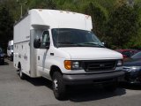 2006 Oxford White Ford E Series Cutaway E350 Commercial Utility Truck #29404485