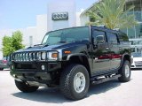 2003 Black Hummer H2 SUV #29404353