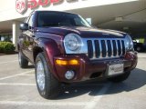 2004 Deep Molten Red Pearl Jeep Liberty Limited 4x4 #29404624