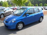 2007 Vivid Blue Pearl Honda Fit  #29404650