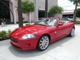 2007 Salsa Red Jaguar XK XK8 Convertible #29404396