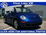 2007 Laser Blue Volkswagen New Beetle 2.5 Convertible #29439338