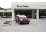 Ruby Red Metallic Volvo XC90 in 2009