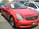 2004 Laser Red Infiniti G 35 Coupe #29438860