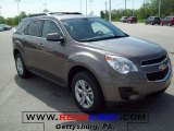 2010 Mocha Steel Metallic Chevrolet Equinox LT AWD #29439200