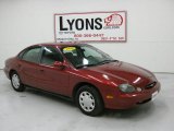 1998 Toreador Red Metallic Ford Taurus LX #29483227