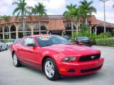 2010 Red Candy Metallic Ford Mustang V6 Coupe #29483427