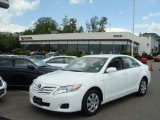 2010 Super White Toyota Camry LE #29483580