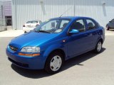 2004 Bright Blue Metallic Chevrolet Aveo Sedan #29483934