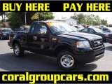 2007 Black Ford F150 STX Regular Cab #29484007