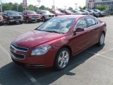 2010 Red Jewel Tintcoat Chevrolet Malibu LT Sedan #29536812