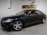 2008 Majestic Black Metallic Mercedes-Benz S 550 4Matic Sedan #29536312