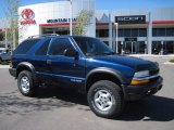 2000 Indigo Blue Metallic Chevrolet Blazer LS 4x4 #29536076