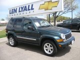 2005 Deep Beryl Green Pearl Jeep Liberty Limited 4x4 #29536335